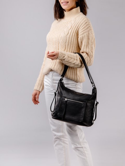 Чёрный мешок-трансформер S.Lavia (Славия) - артикул: 1042 601 01 - ракурс 1