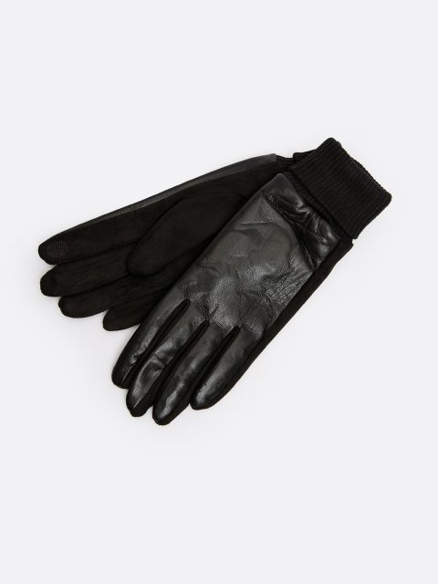 Чёрные перчатки Angelo Bianco - 1199.00 руб