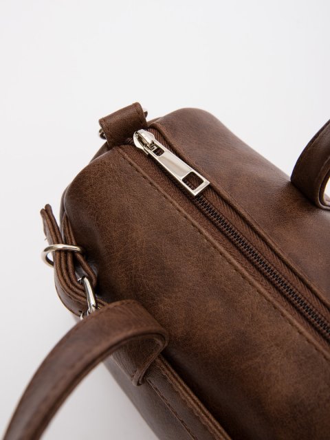 Темно-коричневый саквояж S.Lavia (Славия) - артикул: 1578 880 12 - ракурс 7