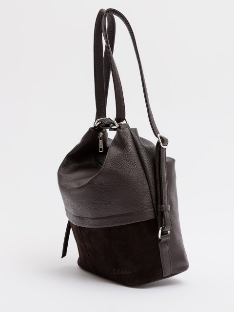 Темно-коричневый мешок-трансформер S.Lavia (Славия) - артикул: 1483 99 12/86 02 - ракурс 4