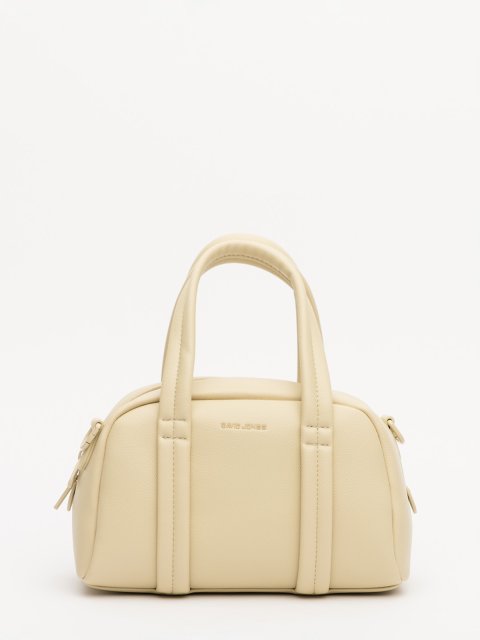 Светло-желтый саквояж David Jones (Дэвид Джонс) - артикул: 0К-00071088 - ракурс 2