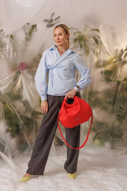 Красный хобо Safenta (Fabbiano) (Safenta (Fabbiano)) - артикул: 0К-00069617 - ракурс 1