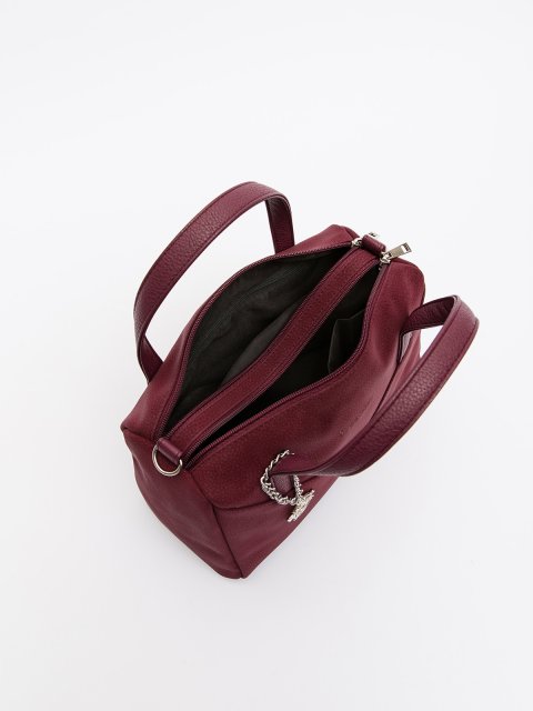 Бордовый саквояж S.Lavia (Славия) - артикул: 1562 213 03 - ракурс 10