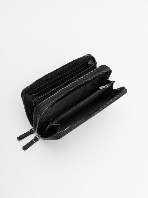 Чёрный клатч Somuch (Somuch) - артикул: 0К-00026367 - ракурс 3