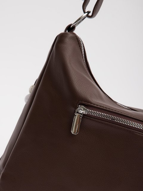 Темно-коричневый хобо S.Lavia (Славия) - артикул: 0К-00072563 - ракурс 3