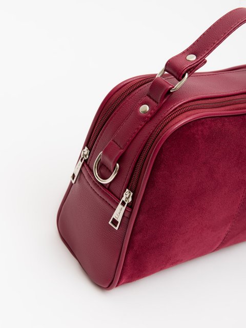 Бордовый саквояж S.Lavia (Славия) - артикул: 1479 99 03/85 79 - ракурс 4