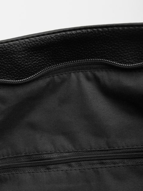 Чёрный шоппер S.Lavia (Славия) - артикул: 1555 103 01 - ракурс 10