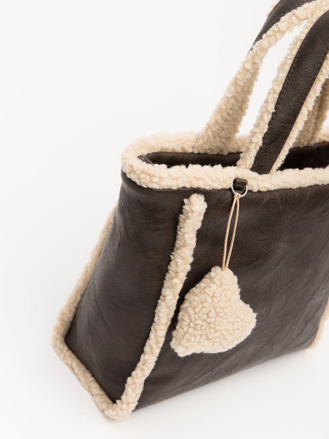 Темно-коричневый тоут NaVibe (NaVibe) - артикул: V104 512 12 - ракурс 6