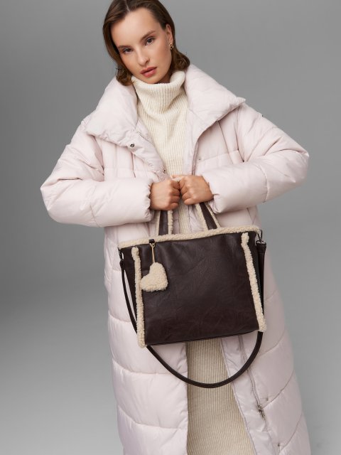 Темно-коричневый тоут NaVibe (NaVibe) - артикул: V104 512 12 - ракурс 1