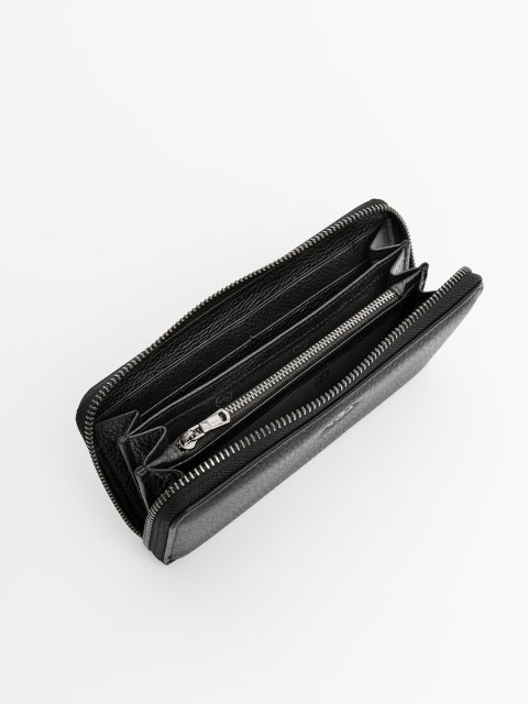 Чёрный клатч HT (HT) - артикул: 0К-00073072 - ракурс 3