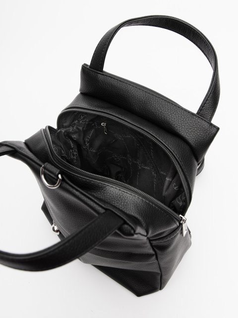 Чёрный рюкзак S.Lavia. Вид 11.