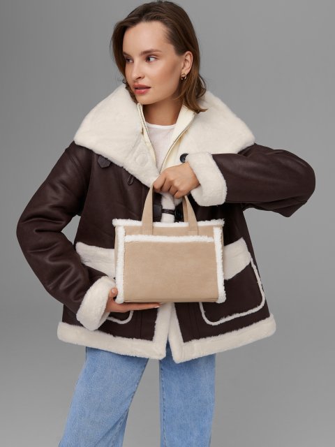 Темно-бежевый тоут NaVibe (NaVibe) - артикул: V103 213 25 - ракурс 1