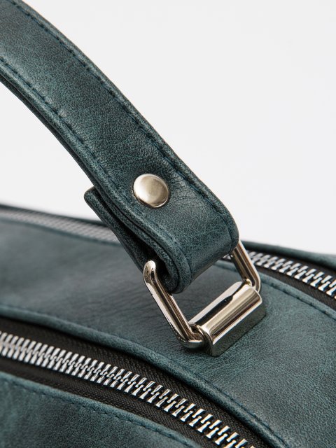 Темно-зелёный саквояж S.Lavia (Славия) - артикул: 1340 99 87/880 70 - ракурс 6