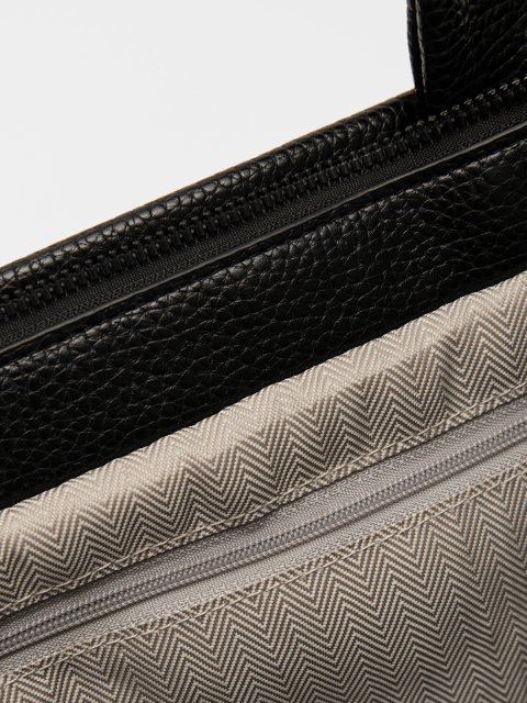 Чёрный тоут S.Lavia (Славия) - артикул: 0К-00066587 - ракурс 4