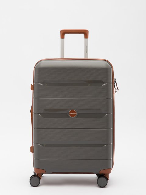 Темно-серый чемодан МIRONPAN (МIRONPAN) - артикул: 0К-00068323 - ракурс 1
