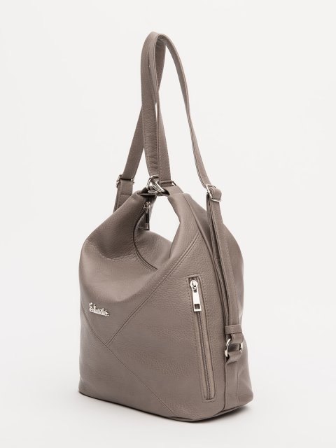 Серо-коричневый мешок-трансформер S.Lavia (Славия) - артикул: 1375 860 52 - ракурс 3