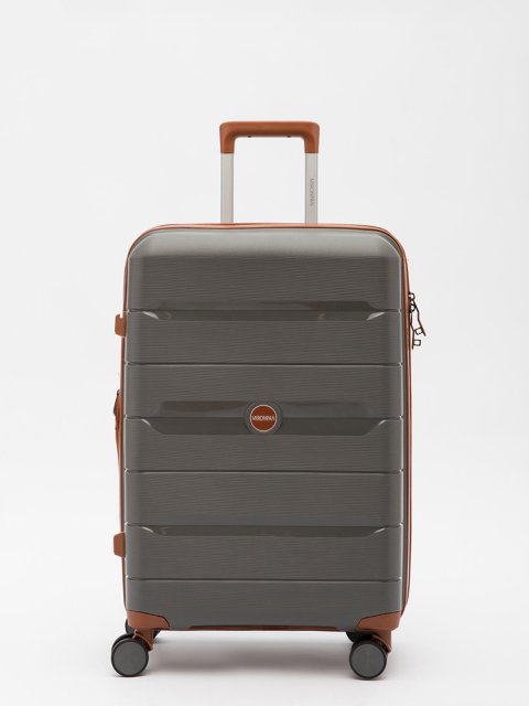 Темно-серый чемодан МIRONPAN (МIRONPAN) - артикул: 0К-00068324 - ракурс 1