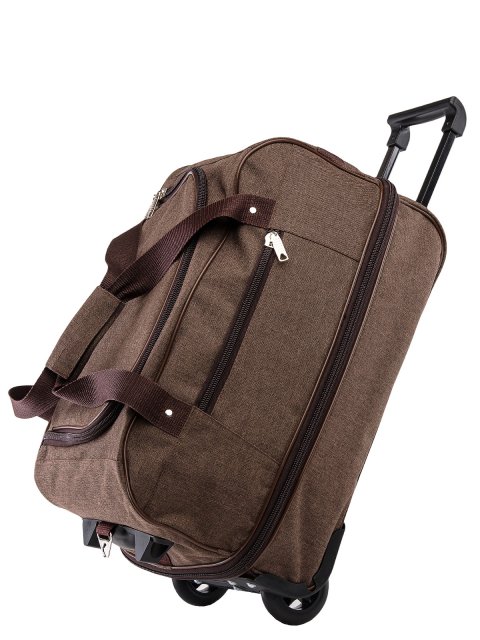 Коричневая сумка на колёсах S.Lavia (Славия) - артикул: К0000013232 - ракурс 4