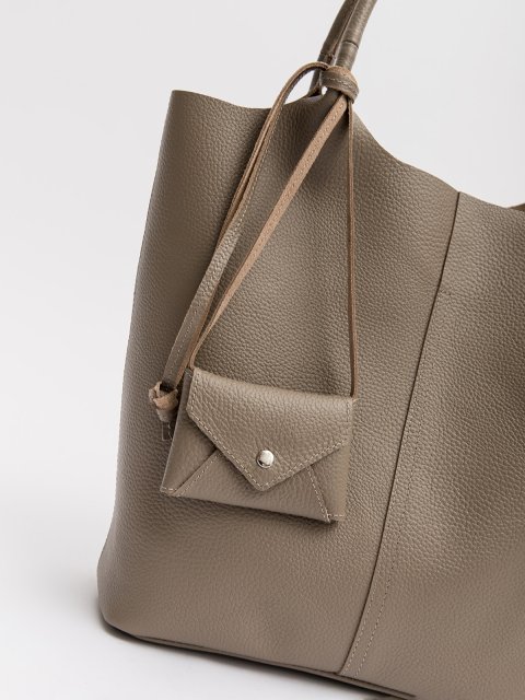 Темно-бежевый шоппер S.Lavia (Славия) - артикул: 00152 12 27 - ракурс 5