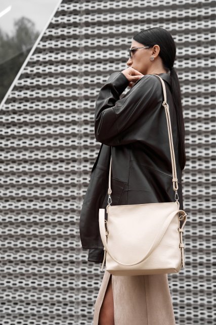 Бежевый кросс-боди S.Lavia (Славия) - артикул: 1547 207 20 - ракурс 1