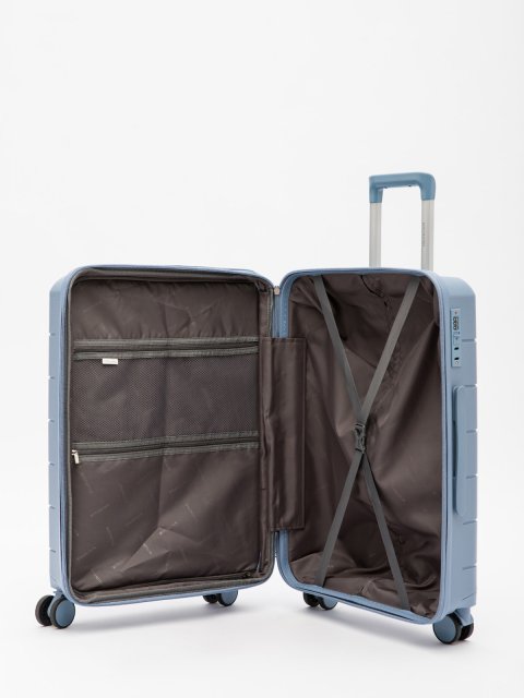 Светло-голубой чемодан МIRONPAN (МIRONPAN) - артикул: 0К-00068319 - ракурс 3