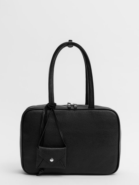 Чёрный саквояж S.Lavia (Славия) - артикул: 00160 12 01 - ракурс 2