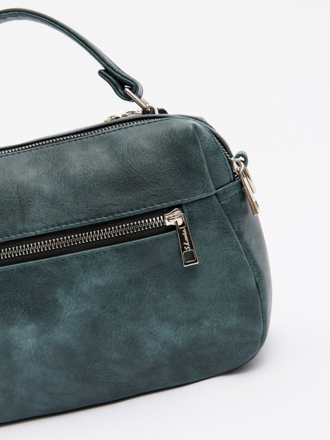 Темно-зелёный саквояж S.Lavia (Славия) - артикул: 1340 99 87/880 70 - ракурс 3