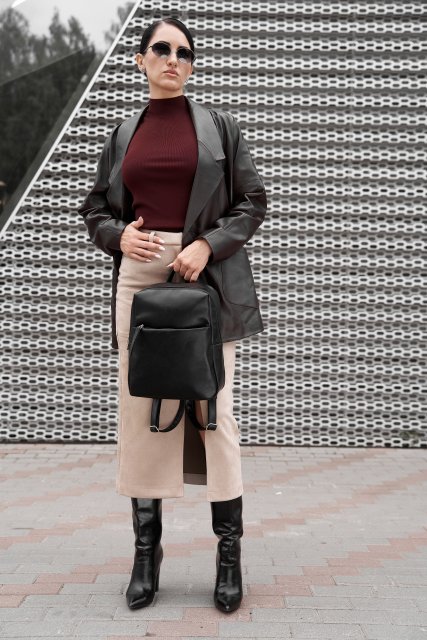 Чёрный рюкзак S.Lavia (Славия) - артикул: 1548 323 01 - ракурс 1