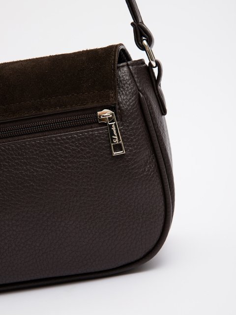 Темно-коричневый кросс-боди S.Lavia (Славия) - артикул: 1415 99 12/86 02 - ракурс 3