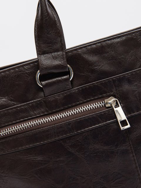 Темно-коричневый сумка для ноутбука S.Lavia (Славия) - артикул: 355 048 12 - ракурс 5