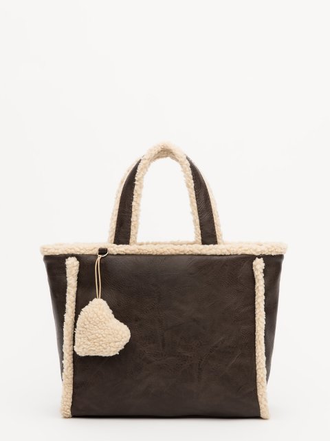 Темно-коричневый тоут NaVibe (NaVibe) - артикул: V104 512 12 - ракурс 2