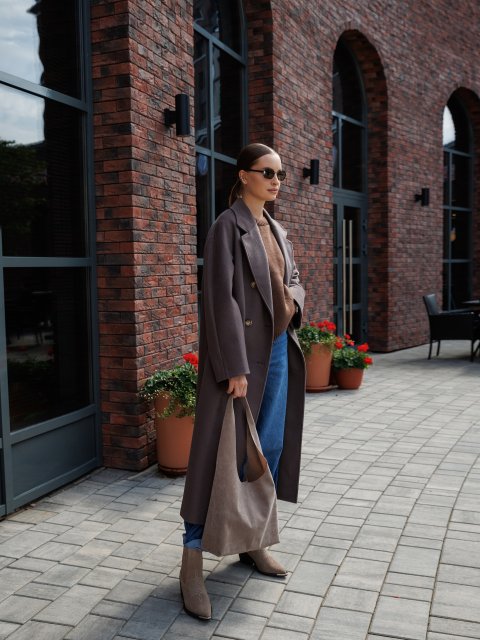 Темно-бежевый хобо S.Lavia (Славия) - артикул: 1556 199 25 - ракурс 1