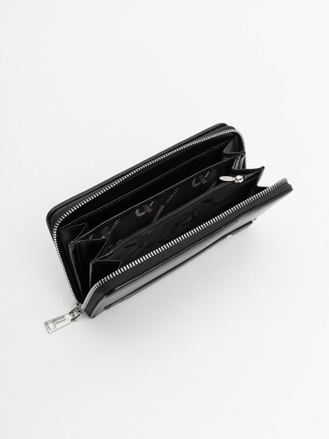 Чёрный клатч Catiroya (Catiroya) - артикул: 0К-00021933 - ракурс 4