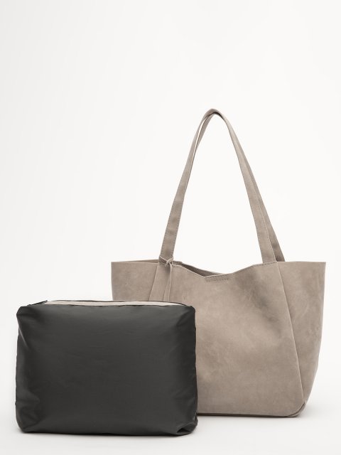 Темно-бежевый шоппер S.Lavia (Славия) - артикул: 1558 199 25 - ракурс 4