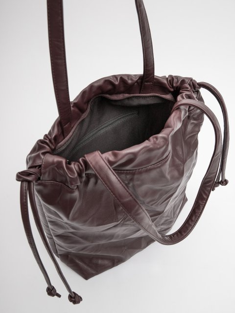 Темно-коричневый шоппер S.Lavia (Славия) - артикул: 1545 127 12 - ракурс 8