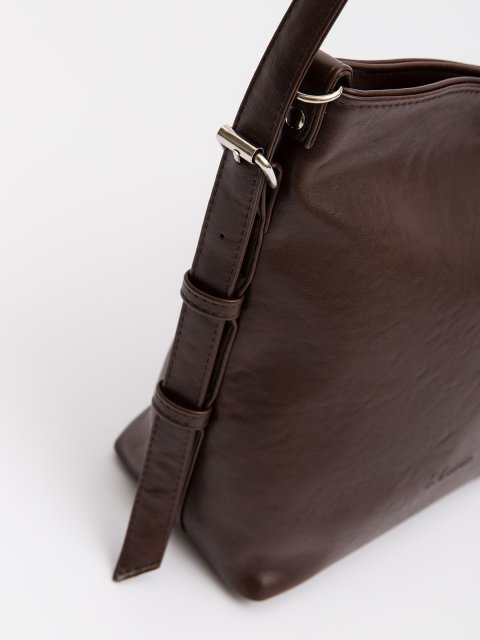 Темно-коричневый кросс-боди S.Lavia (Славия) - артикул: 1547 207 12 - ракурс 5