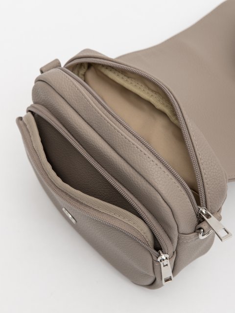 Серо-коричневый кросс-боди S.Lavia (Славия) - артикул: 1458 902 52 - ракурс 10