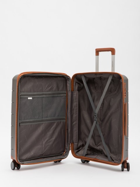 Темно-серый чемодан МIRONPAN (МIRONPAN) - артикул: 0К-00068323 - ракурс 3