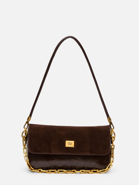 Темно-коричневый кросс-боди Royal cuir (Royal cuir) - артикул: 0К-00080253 - ракурс 1