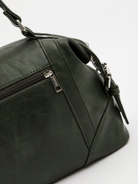 Оливковый саквояж S.Lavia. Вид 4.