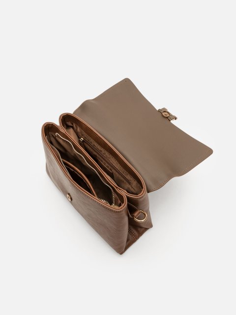 Рыжий кросс-боди Royal cuir (Royal cuir) - артикул: 0К-00080306 - ракурс 3