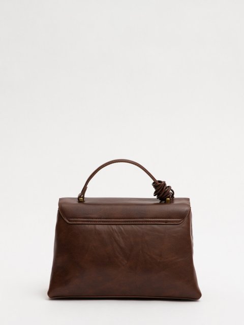 Темно-коричневый сэтчел S.Lavia (Славия) - артикул: 0К-00076042 - ракурс 2