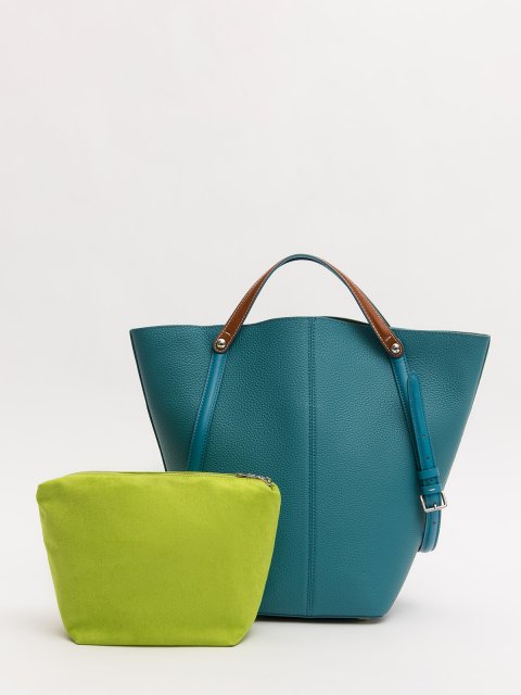 Бирюзовый тоут AT YOU (AT YOU) - артикул: 0К-00076998 - ракурс 1