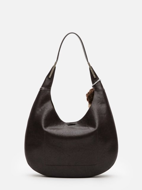 Темно-коричневый хобо Royal cuir (Royal cuir) - артикул: 0К-00080262 - ракурс 3