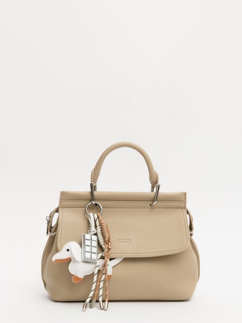 Бежевый сэтчел Royal cuir (Royal cuir) - артикул: 0К-00077282 - ракурс 1