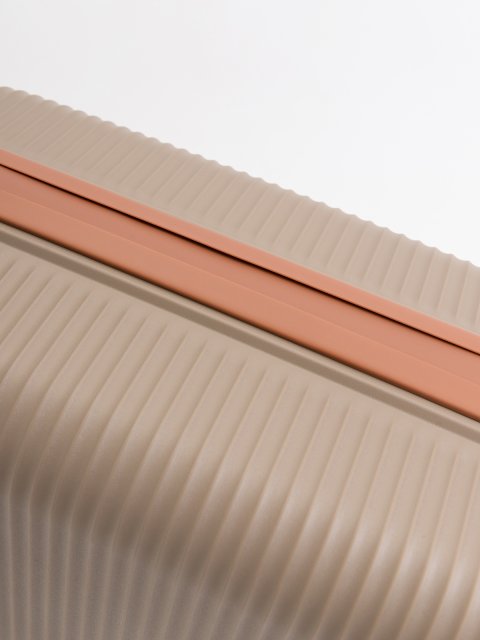 Темно-бежевый чемодан S.Lavia (Славия) - артикул: 0К-00075328 - ракурс 8