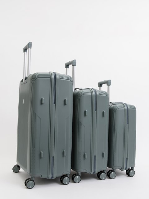 Светло-серый чемодан S.Lavia (Славия) - артикул: 0К-00075217 - ракурс 12