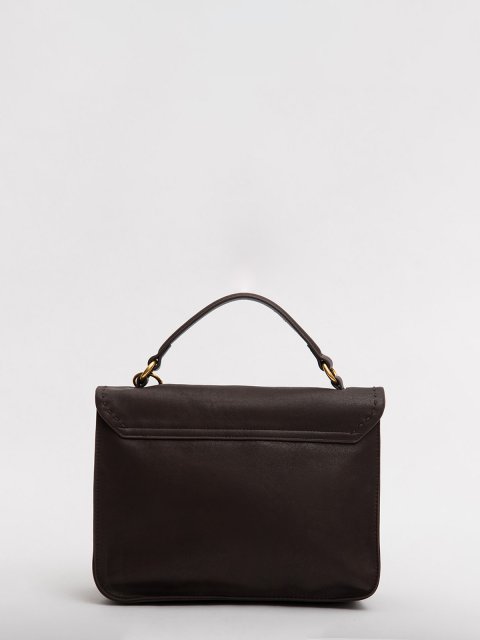 Темно-коричневый сэтчел At you (At you) - артикул: 0К-00052184 - ракурс 2