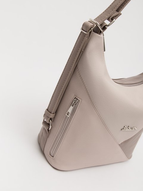 Темно-бежевый мешок-трансформер S.Lavia (Славия) - артикул: 1375 61 52/61 20 - ракурс 5