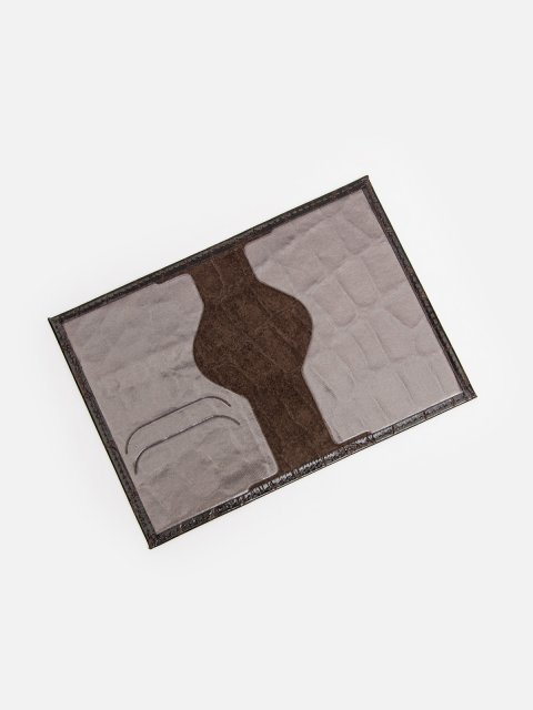 Коричневая обложка для документов Angelo Bianco (Анджело Бьянко) - артикул: 0К-00075611 - ракурс 1